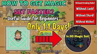 HOW TO GET MAGIC SET FASTER? [ ULTIMATE GUIDE FOR BEGINNERS ] - CURSE OF AROS