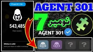 Agent 301 Puzzle Durov Today 7 November | Agent 301 Daliy combo card 7 November | #agent301 #puzzle
