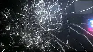 Abstract Glass Shatter Logo Opener