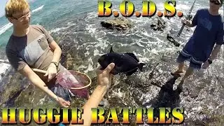Huggie Battles, Dunking In Puako, Hawaii - Braddahs On Da Shore - Episode 6