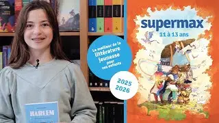 Présentation de la sélection de livres Supermax 2025-2026