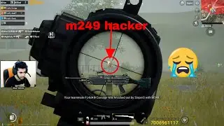 WHEN HACKER USE M249/HIGH JUMP HACKER KILLED /ROWDY GAMING HIGHLIGHT
