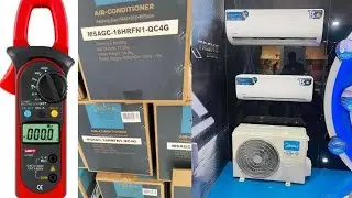 Midea ac 1.5 | T3 | ampair test