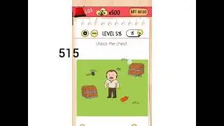 Brain Test Level 515 Walkthrough