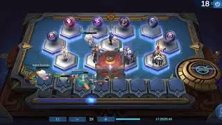 Magic Chess Claude 3Star death 5hero, ini belom combo penuh lor