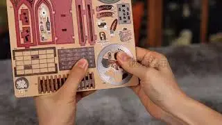 Book Nook Kit Maker's Workshop DIY Wooden Puzzle Balloon Studio Ship