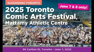 Toronto Comic Arts Festival TCAF - Mattamy Athletic Centre, Toronto - June 7, 2025