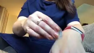 Applying Foundation with a Silicone Blending Make Up Sponge
