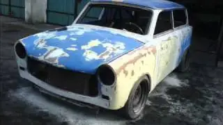 trabant 601 - 1.8 16v german style roof-chop