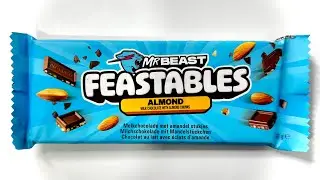 FEASTABLES ALMOND CHOCOLATE 🍫 ASMR UNBOXING | MR BEAST ~ CHOCOLATE 