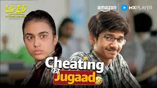Exam में Cheating का Real Struggle! 😁 | CO-ED | Adrija Sinha, Vedant Sinha | Amazon MX Player