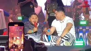 Fans de Grupo Firme sube a cantar al escenario en concierto de NICARAGUA