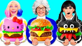 McDonald's Wednesday vs Grandma Cooking Challenge by BaRaDa Best