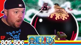 Tank Man! One Piece Episode 805 & 806 Reaction