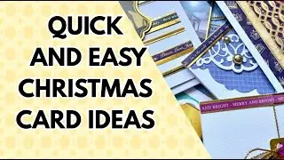 PAPERCRAFT ESSENTIALS 205 - all you need to create tons of Christmas cards! with @JRCreationsandco