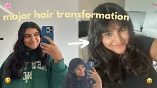 impulsively & drastically changing my hair ✨