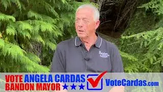 Barry Winters talks about Angela Cardas running for Mayor #bandonoregon #bandon #votecardas