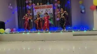 Anshika's school function-group Lavni performance (2026)