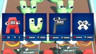 MERGE ALPHABET LORE RUN Merge Battle Level 49 GamePlay - iOS, Android Part 6