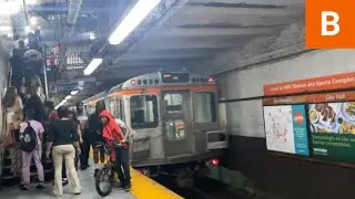Riding The Broad Street Line (BSL) From Girard To City Hall-15th Street 