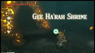 Gee Ha'rah Shrine Zelda BOTW Hidden shrine, Location and strat