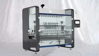 Agrochemical Filling MC Linear Type Liquid Solution Filler Equip M&aacute;quina de llenado soluci&oacute;n qu&iacute;mica