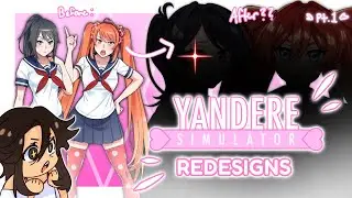 Redesigning Yandere Simulator Characters! | Pt.1 | Ayano & Osana