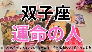 【双子座】運命のお相手💕🌟特徴/相手からの印象/時期やシチュエーション/2人の未来💖タロット占い🔮