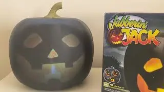 ALL 70 MINUTES Mindscope 2022 - Jabberin&rsquo; Jack Animated Talking Singing Projector Black Pumpkin