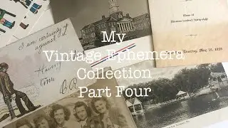 📚 My Vintage & Antique Ephemera Collection (Part Four) Photos, Postcards, & More | Simply Rose Lynne