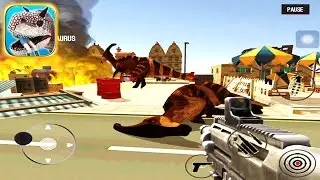 Dinosaur Hunter Dino City 2017: Kill 5 Parasaurus By 3 New Weapons - IOS Gameplay |Newbie Gaming