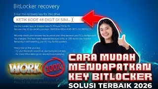 Bitlocker Recovery Key 🔴Mengatasi Laptop Selalu Masuk Ke Bitlocker |@BisoChannelOfficial