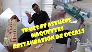 Trucs et astuces Maquette Restauration de decalques : utilisation des vieux ( ou pas ) decals abimés