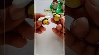 Honey Bee 🍯🐝 clay art #shorts #youtubeshorts