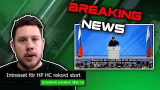 BREAKING NEWS | HOCKEYPROFESSORN HC LOCKAR REKORDINTRESSE NHL 20 svenska