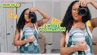 Spend A Day With Me As A Mom Of 4 // 2 Weeks Postpartum + Valii's 2 Week Check Up