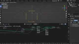 creating intersection points along the intersecting parts of two splines# geometry nodes