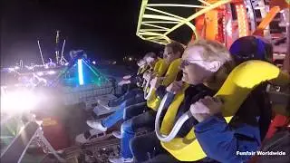 Experience Sedwick's UK POWER TOWER: Wild SHOT & DROP Onride POV at Hull Fair 2017 🇬🇧