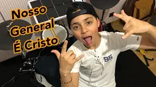 Nosso General é Cristo (Pierre Maskaro - Drum Cover) Versão Pax