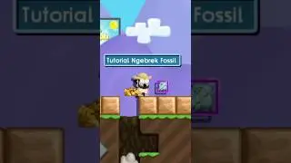 How To Break Fossil? #growtopia #ubisoft #tutorial #games #shorts #hiburan #entertainment