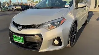 2015 Toyota Corolla S Plus Ventura, Oxnard, Simi Valley, Thousand Oaks, Santa Barbara CA
