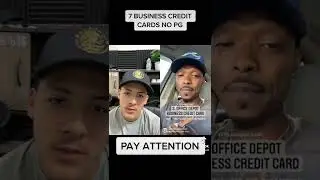 7 бизнес-кредитных карт Без PG!!!