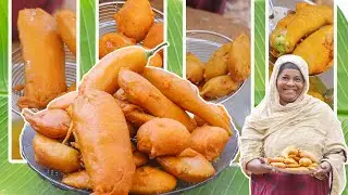 ഒരു മാവ് - 6 തരം ബജ്ജികൾ | six Bajji Recipes using Single Batter | easy cook recipes | iftar special