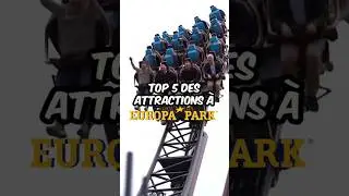 TOP 5 ATTRACTIONS EUROPA-PARK 🎢😍 #coasters