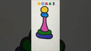 How to  draw🌼🌀🌺🌲🦹#satisfying#artdrawing#colorful#viralart#ytshorts#colourfuldrawing