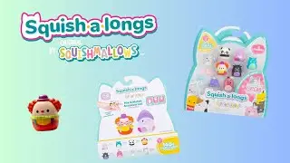 We Found a Rare Squishalong?! 🐻💖 #unboxing #squishmallows #kids