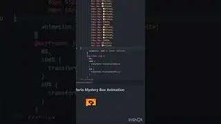 Mystery box animation🧑‍💻🧑‍💻✨#coding