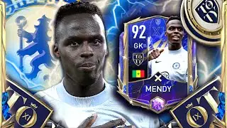 THE BEST GK IN THE GAME??? 92 EDOUARD MENDY REVIEW: TEAM OF THE YEAR | FIFA MOBILE 22 TOTY