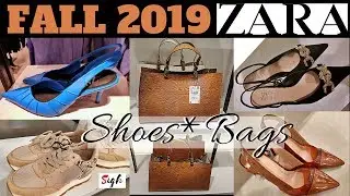 ZARA #Fall2019 SHOES * BAGS * ACCESSORIES Collection  (16 TRENDS)