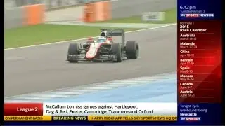 2015 #F1 Pre Season testing - Jerez Day 3 (Sky Sports News Reports)
